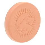 ULTECHNOVO Disco Ablandador de Azúcar Moreno Reutilizable Redondo para Conservación de Alimentos en Cocina, Accesorio Versátil para Frascos y Recipientes de Almacenamiento