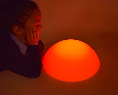 Playlearn Flat Pebble Light Up Furniture Shaped Relaxing Mood Lighting With Remote Control