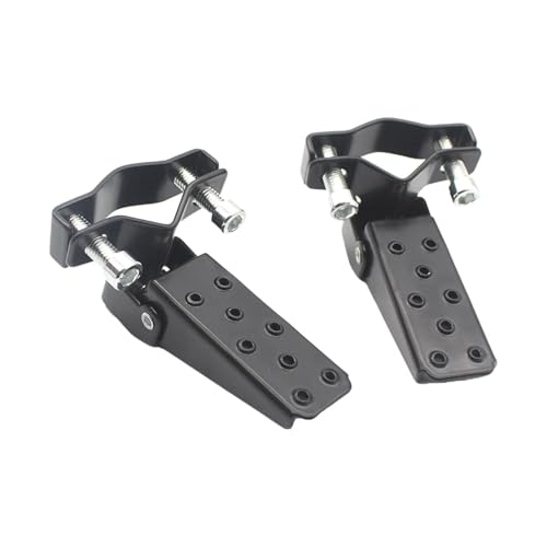 Repose-pied moto pour Kawasaki | Paire 25-30 mm acier noir