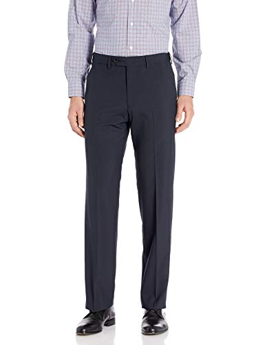 Palm Beach Men's Expander Plain Front Washable Dress Pant