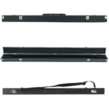 yinfente 2Pcs Viola/Violin Bow Case Cello Bow Case Leather+Wooden Interior Frame Waterproof And Study