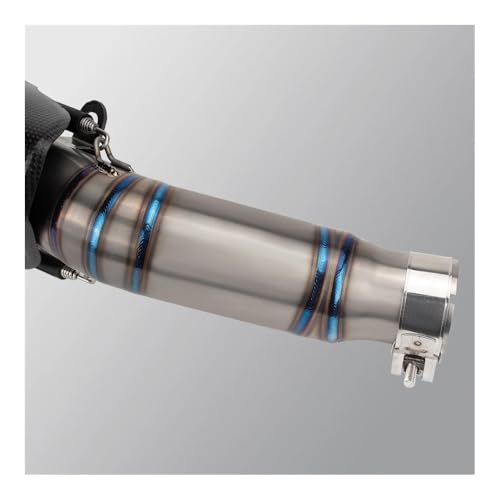 Silenciador Tubo Central R6 Conector de Escape en Acero Inoxidable Estable 3