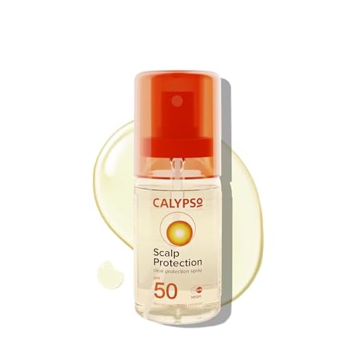 Calypso Spray protector del cuero cabelludo SPF50 | Alta protección para el cuero cabelludo y la raya | 50ml | CALD50SCA, Transparente