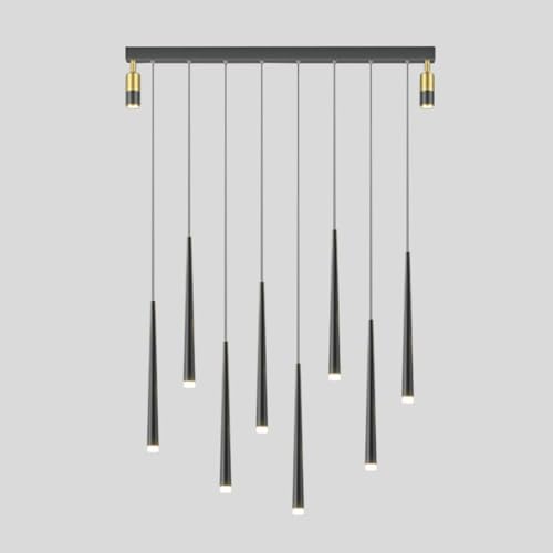 Lustre minimaliste de haute qualité ZR98US avec spots suspendus fins