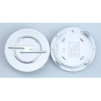Cache-moyeux Pour Opel Astra H/G/J, Insignia, Mokka, Zafira, Corsa - 64mm - Lot De 4 Pièces
