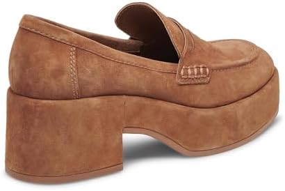 Dolce Vita Women's Yanni Loafer, Chestnut Suede, 7.5 | Image 3