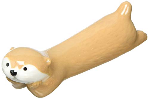 デコレ カワウソカトラリーレスト ラテ 24×94×h25mm KW-17938