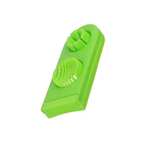 Egg Slicer, Mushroom Strawberry Dual Slicer BPA Free Dual Function Egg Dicer & Wedger Features Stainless Steel Blades