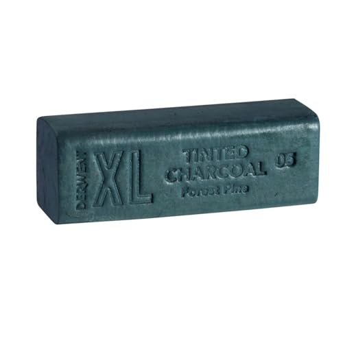 Derwent : Tinted Charcoal XL Block : Forest Pine