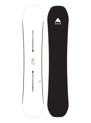 Burton Women's Feelgood Flying V Snowboard, White, 146cm