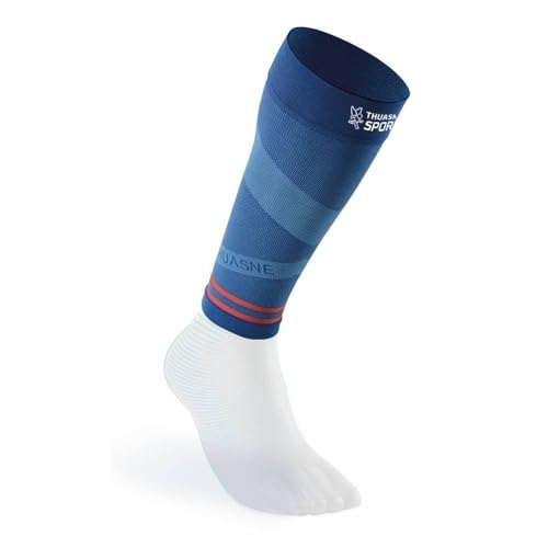 Thuasne - Manchons de Compression Running Trail UP ACTIV - Maintien du Mollet - Protection et Proprioception - Fabriqués en France - Normal, moins d'1,75...