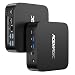ACEMAGIC K1 Mini PC Windows 11 Pro AMD Ryzen Embedded R2544(Beat 3500U/3550H/N100/10110U)8GB DDR4 256GB M.2 SSD Mini Computer 4K Triple Display via USB-C/HDMI/DP, Gigabit LAN for Business/Home/Office