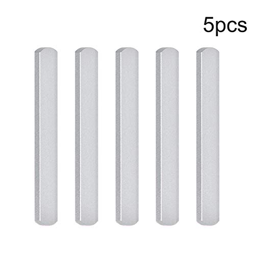KOET Chaleco lastrado placas de acero inoxidable ajustables para entrenamiento de fuerza, placa larga de acero con cabeza redonda para carga de las piernas, chaleco con peso