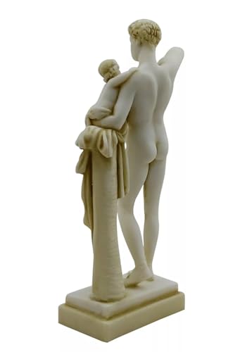 Figura de mármol Hermes desnudo escultura miniatura 4