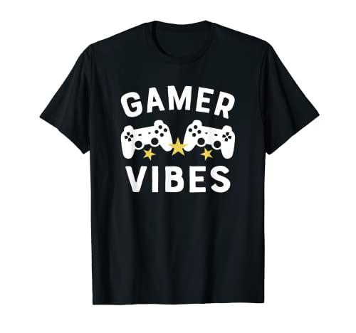 Gamer Vibes - Videojuego divertido Camiseta
