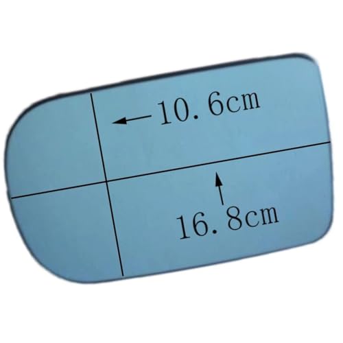 Cristal de espejo derecho calefactable 51168165112 para BMW E38 E39 3
