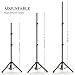 Forlogic 10x7.5Ft Backdrop Stand, Heavy Duty Adjustable Photo Back Drop Stand for Party, Photography, Banner Stand (Includes Six Background Stand Clamps)