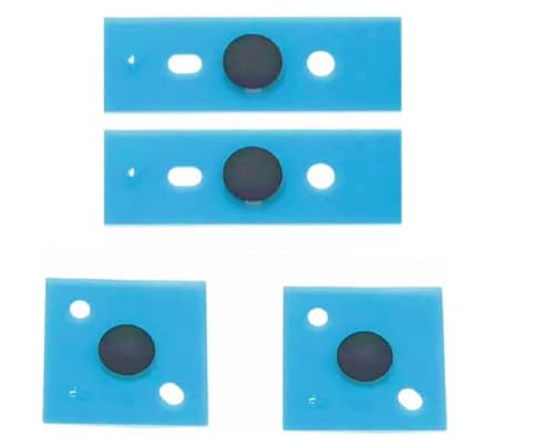 Pies de goma para Surface Laptop 3 4 5 tiras de repuesto negras