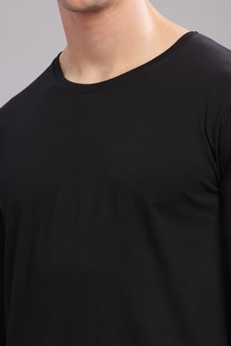 Image of ADRO Full Sleeve Tshirt for Men | Colorblock T Shirt for Men | 100% Cotton Tshirt | Full Sleeve Regular Fit T-Shirt | Men's Full Sleeves T Shirts