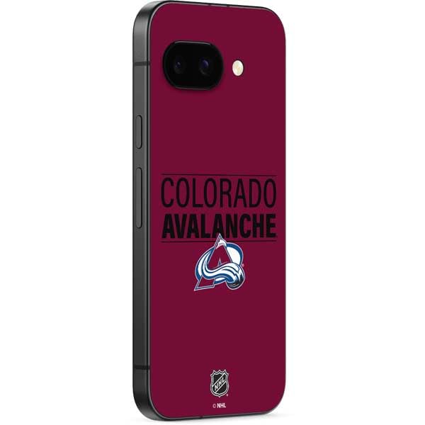 Skinit Decal Phone Skin Compatible with Google Pixel 9a - Officially Licensed NHL Colorado Avalanche Lineup Design