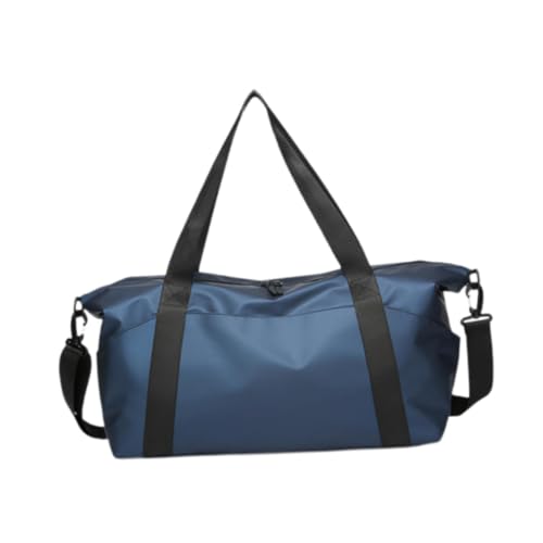 Borsa da viaggio da palestra multiuso da weekend da a tracolla per campeggio Viaggio Weekend Blu