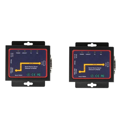 Convertisseur Modbus RS232 RS485 RS422 vers Ethernet RJ45 pour réseau industriel
