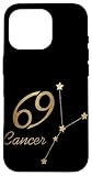 Cáncer Zodíaco Carcasa para iPhone 16 Pro
