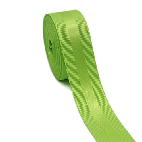 AHUI 25 mm / 38 mm 47 metrów rypsowa krawędź satynowe wstążki do rękodzieła DIY kokardki do włosów opakowanie prezent dekoracja ślubna