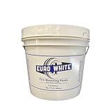 Enforce TC-77 Euro-White Tire Mounting Paste - Biodegradable Universal Lubricant for Motorcycle, Bike, Truck, ATV - Direct Application - for Low-Profile, Aluminum & Alloy Wheel (8Lb Standard)