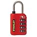Produktbild STANLEY TravelMax TSA Zahlenschloss 30mm rot 4-stellig S742-058, Schloss, Bügelschloss