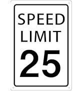 Amazon.com: Speed Limit 2 Mph Sign Slow Down Sign,Traffic Signs