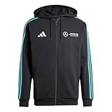 adidas Mercedes AMG Full Zip Hoody Sweatjacke Jacke (DE/NL/SE/PL, Alphanumerisch, L, Regular, Regular, Black)