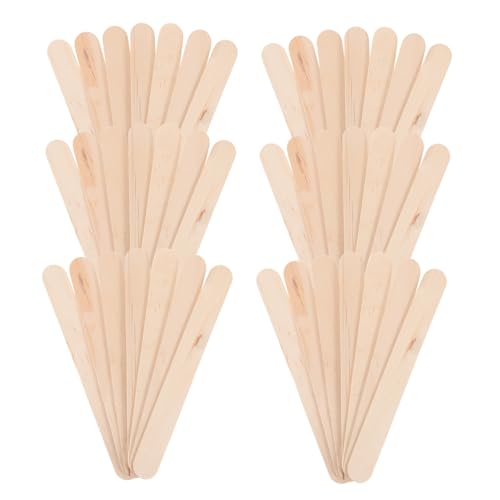 PERSELOSO 300Pcs Colored Ice Cream Sticks for DIY Crafts Popsicle Making Sticks for Creative Projects and Fun Activities