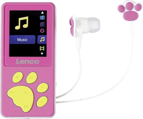 Lenco MP4-Player Xemio-560 MP4-Player 8GB Speicher LCD-Bildschirm pink Lenco MP4-Player Xemio-560 MP4-Player 8GB Speicher LCD-Bildschirm pink