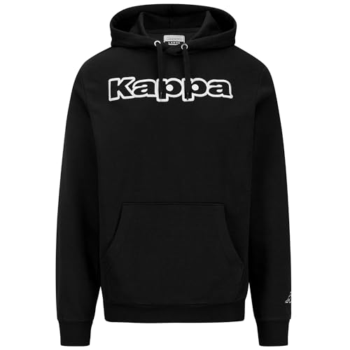 Kappa Felpa cap 940 NEROBIANCO 304MY20 Nero (Nero, XL)