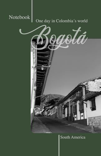 NOTEBOOK One day in Colombia´s world: Bogota, South America - GREEN -