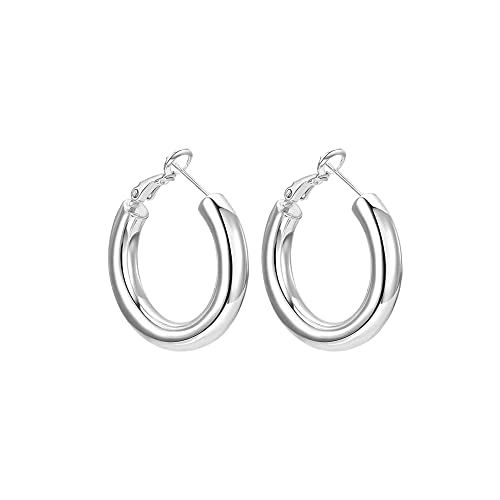 Creolen Silber 925 Ohrringe Silber Cover