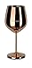 ECHTWERK bruchsichere Weingläser/Weinkelche aus Edelstahl, Weinglas-Set, Rotweinglas, Weinprobe-Gläser, Campinggläser, Cocktailgläser, robust, unzerbrechlich, Kupfer Edition, 2tlg, 21x 7,3cm, 0,5L