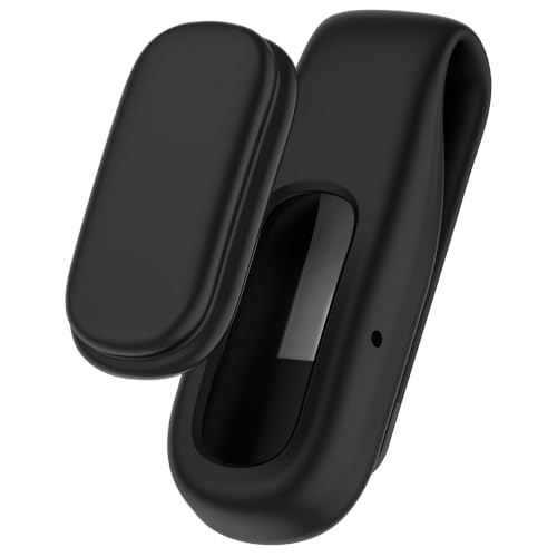 2���� Google Fitbit Air �p�V���R���N���b�v ���������X�v�����O �N���b�v�����[�P�[�X ���萫 �h�� 360�x�S���ʕی� �X�|�[�c�p �����^�тɕ֗� Fitbit Air �A�N�Z�T���[ �N���b�v�z���_�[�i��+���j