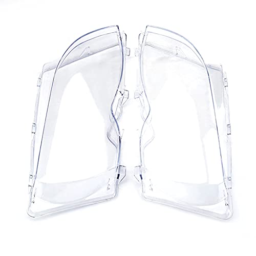 Couverture de Phare de Voiture, 1 Paire Droite et de Gauche Phare Coque Couvercle de Lentille Clair de Phare Gauche Et Droit pour E46 4D 320i/325i/325xi/330i/330xi 02-05 63126924043 63126924044