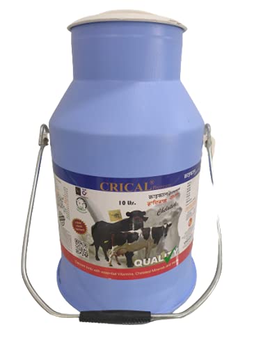 Crical Liquid Supplement of Calcium for Cattles, Gaot, Ship, Pig and Camels| Livestock Animals Chelated Minerals, Vitamin and Haerbs, 10 LTR Cane 2