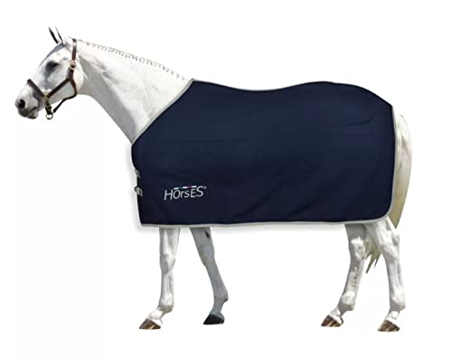 Couverture Horses Novara en laine thermorégulatrice pour écurie