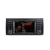 radio e39 Bluetooth y wifi integrados, compatible con llamadas manos libres y reproducción de música Para Bluetooth, mapa integrado.