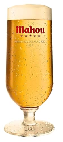 Mahou Offical Pint Glass | Pints at Home | Ideal for PerfectDraft Pours |
