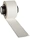 Brady PTL-62-483 TLS 2200 and TLS PC Link 0.75" Width x 4" Height, B-483 Ultra Aggressive Polyester, Gloss Finish White BradyBondz Label (50 per Roll)