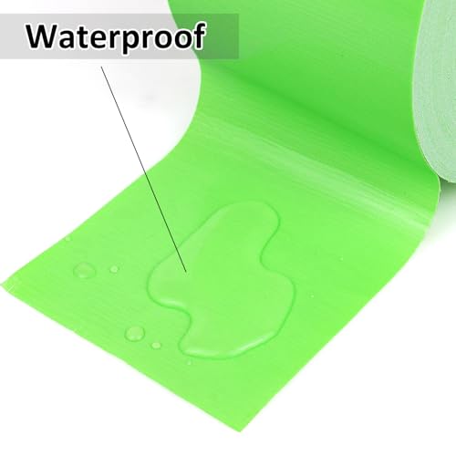 Image of BOMEI PACK 1Pack 4inch Duct Tape Heavy Duty Waterproof Light Green 9Mil