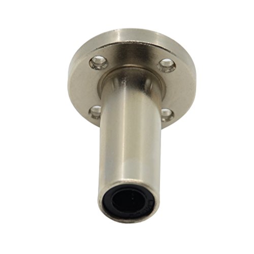 Reliabot Lmf8Luu Circular Flange Linear Ball Bearing Bushing Nickel Plated For 8Mm Linear Motion Shaft Of 3D Printer And Cnc Machine #TOP3