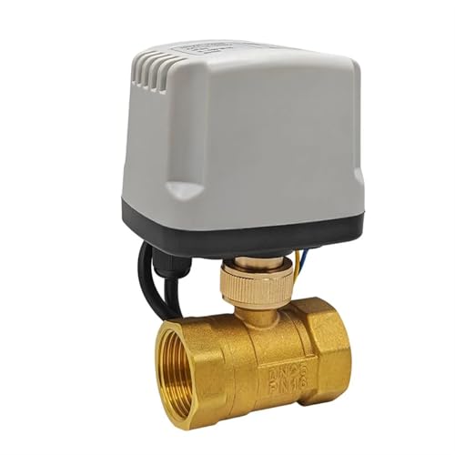 Vanne électrique 2 ports DN32 laiton normalement fermée coupure fluide - 4