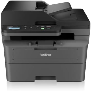 Brother DCP-L2640DW New Launch Auto Duplex Laser Printer, 34 PPM, Print Scan Copy, LCD Display, ADF, 256MB Memory, (WiFi WiFi Direct LAN USB), 250 Sheet Tray, 2 in 1 (ID) Copy Button,Free Installation