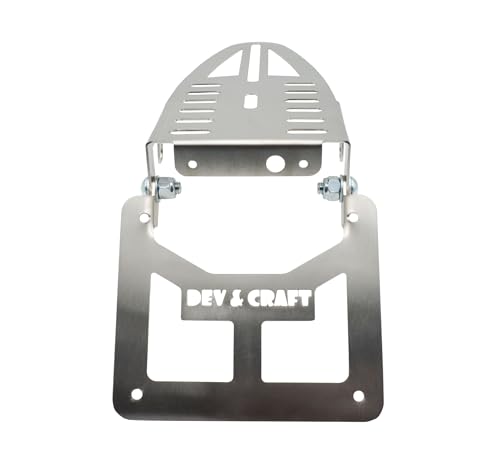 Portatarga 50 CC Fantic HM Valenti Ecc Pieghevole Moto Enduro